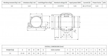 Data mve 41 3 3 fase 230v