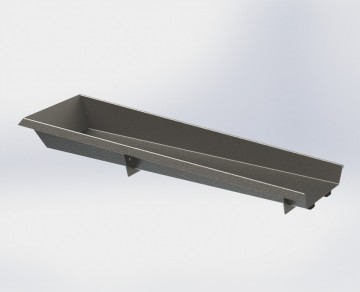 Standaardgoot le4 tuxel